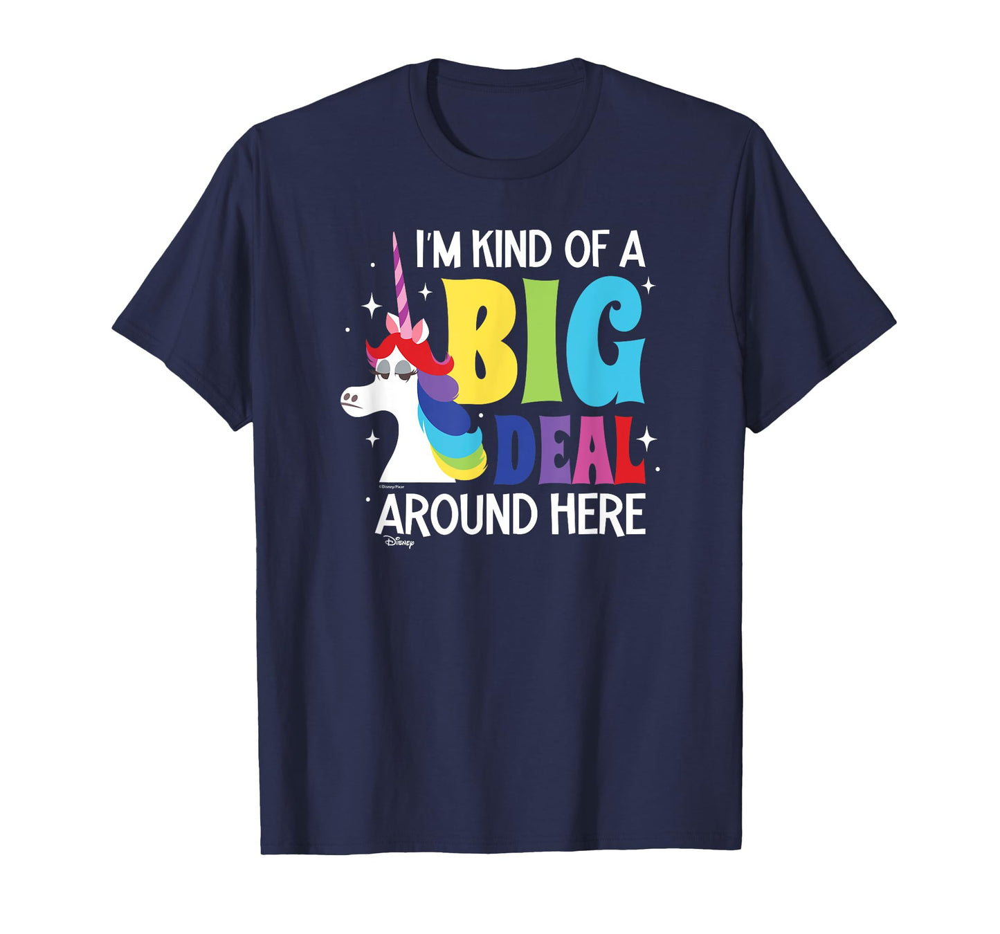 Inside Out - Rainbow Unicorn Kind Of A Big Deal Around Here T-Shirt