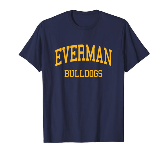 Everman High School HS Everman TX Retro Sports T-Shirt