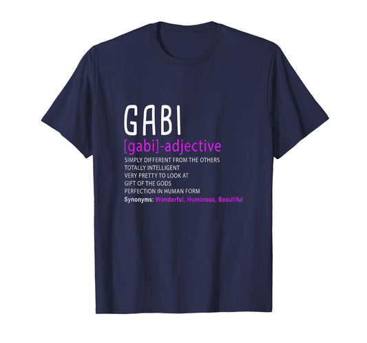 Personalized Name Description Gabi T-Shirt