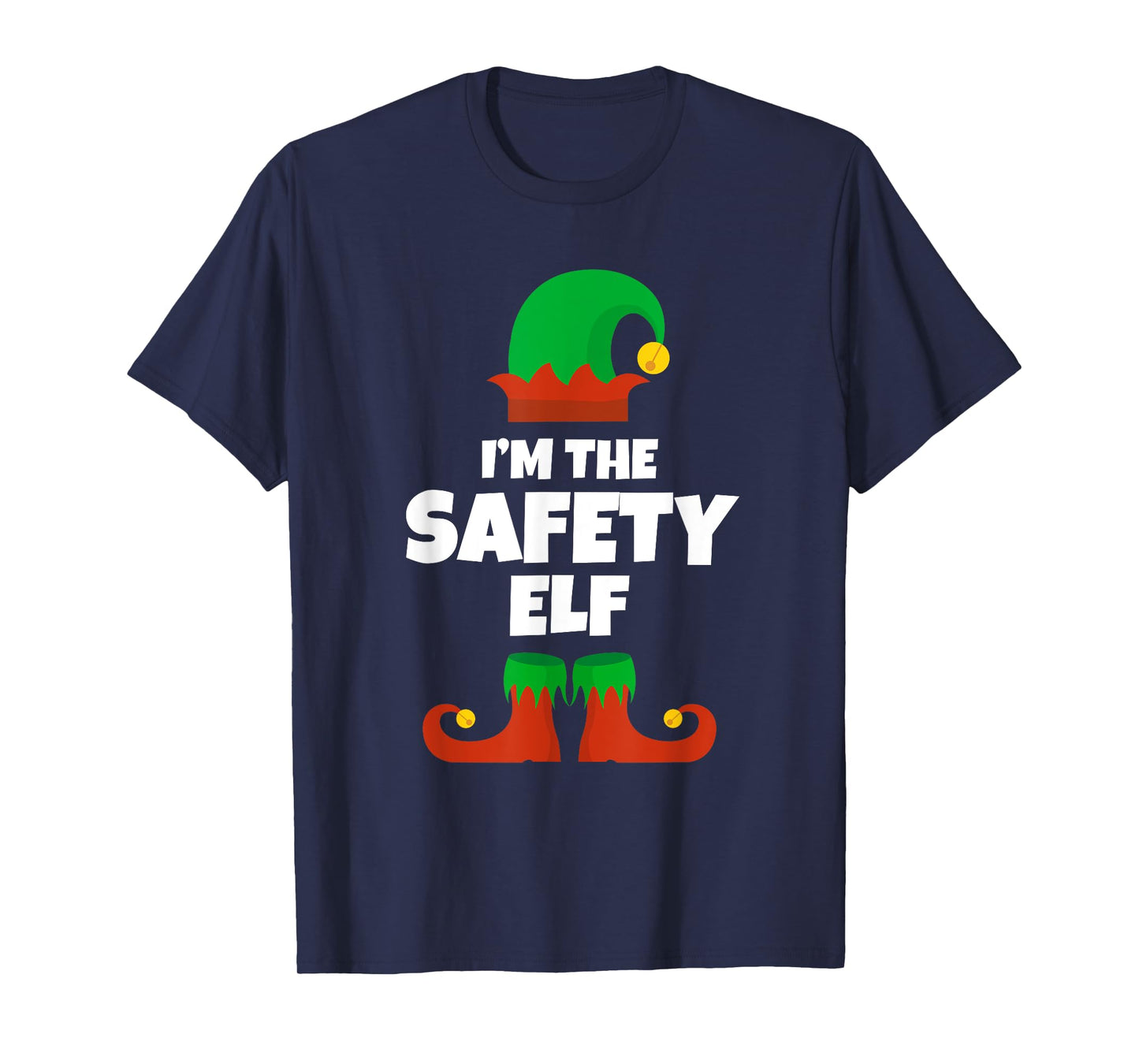I'm The Safety Elf Family Pajama Christmas Officer Manager T-Shirt