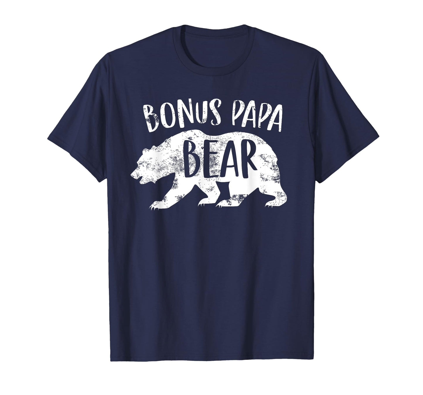 Bonus Papa Bear Best Stepfather Ever Step Son Stepdad Themed T-Shirt