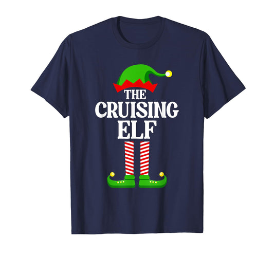 Cruising Elf Family Matching Group Funny Christmas T-Shirt