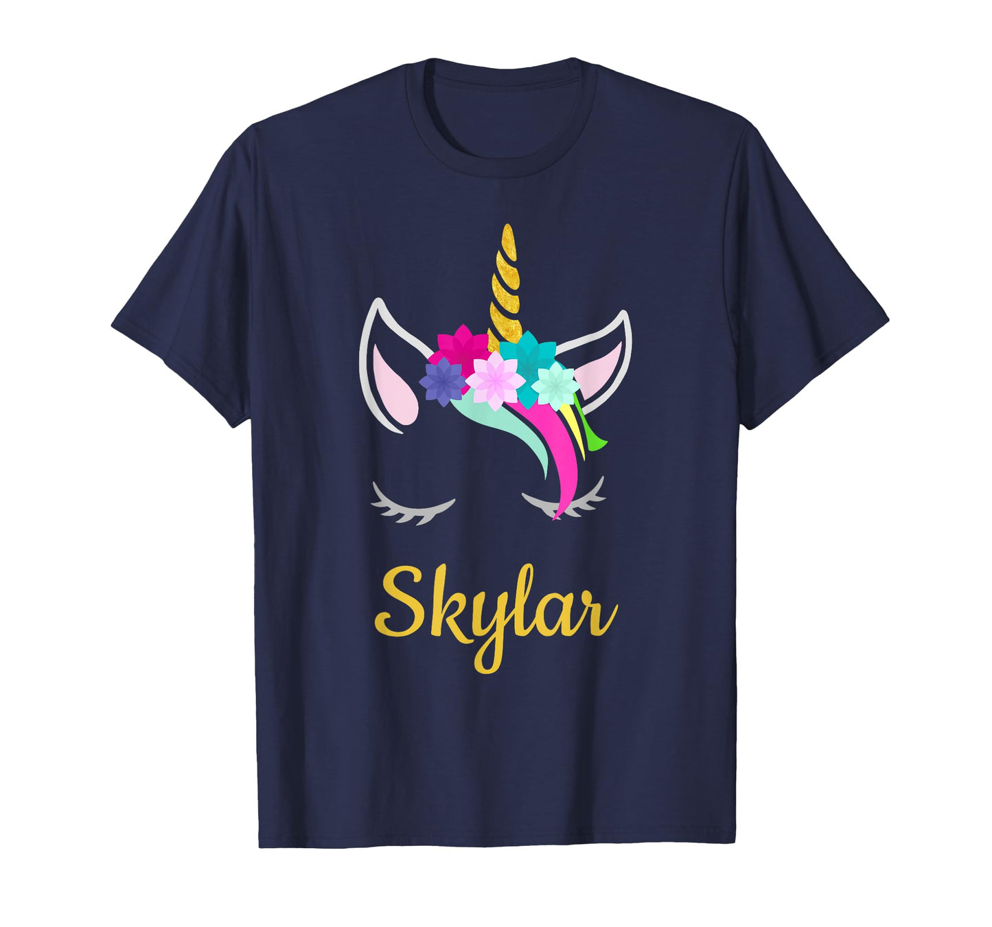 Skylar Unicorn Name Shirt for Skylar T-Shirt