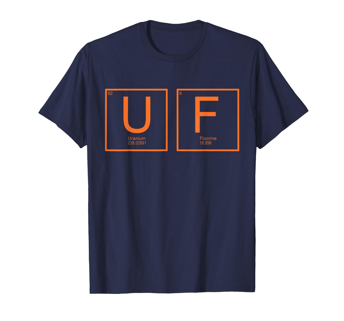 Periodic Table Chemistry with the Elements U F T-Shirt