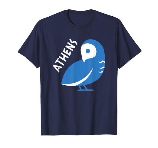 Athens t-shirt cute Owl Greece Souvenir T-Shirt