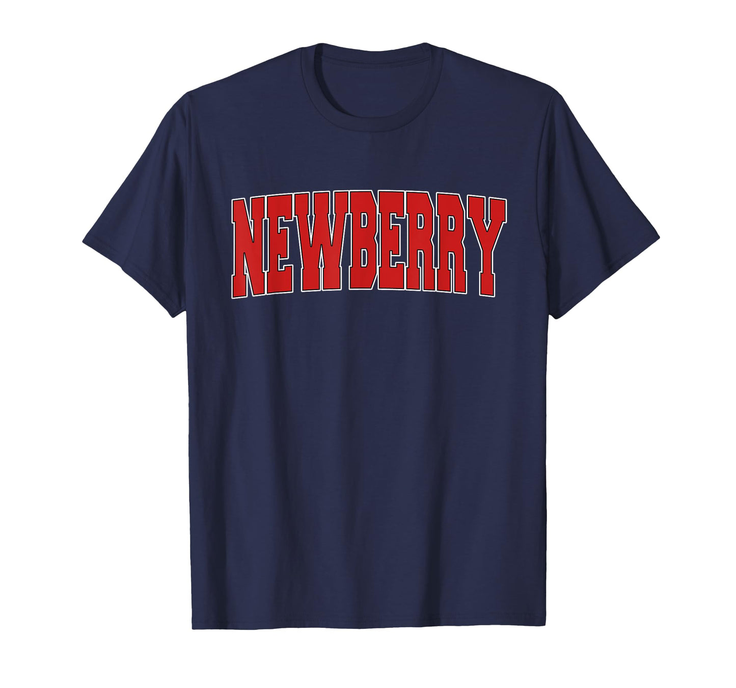 NEWBERRY SC SOUTH CAROLINA Varsity Style USA Vintage Sports T-Shirt
