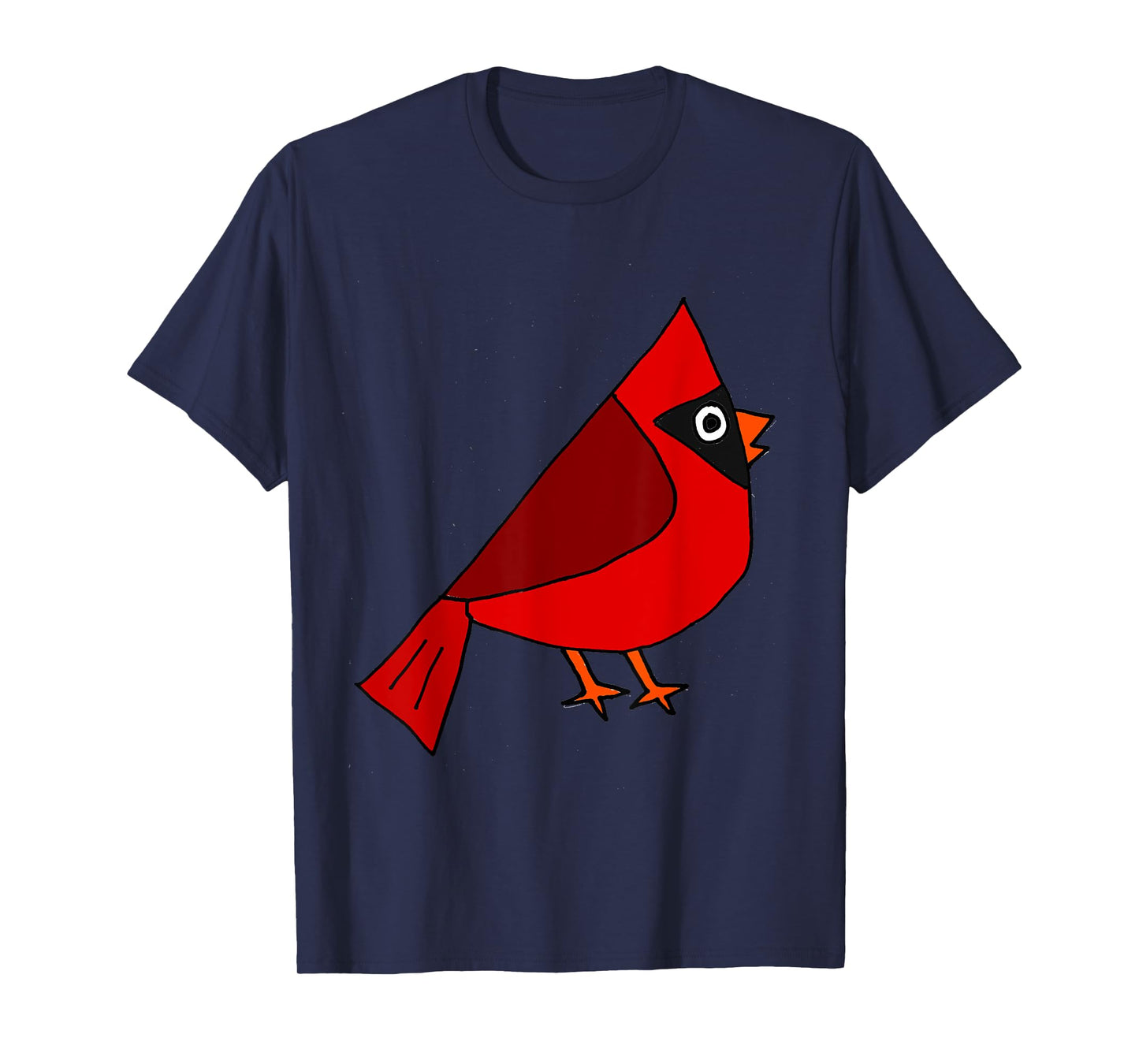 SmileteesBirds Cool Cardinal Red Bird Art T-shirt T-Shirt