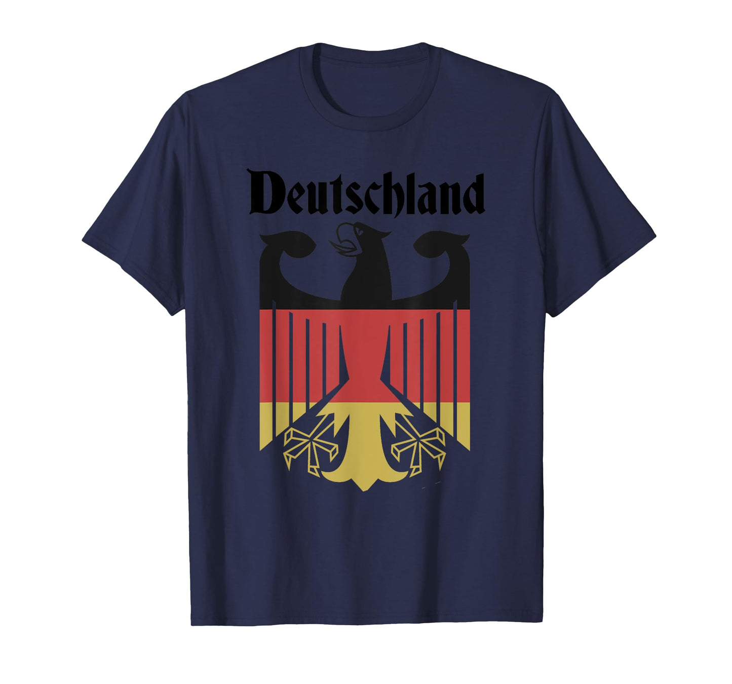 Deutschland German Flag Eagle Coat of Arms Crest Oktoberfest T-Shirt