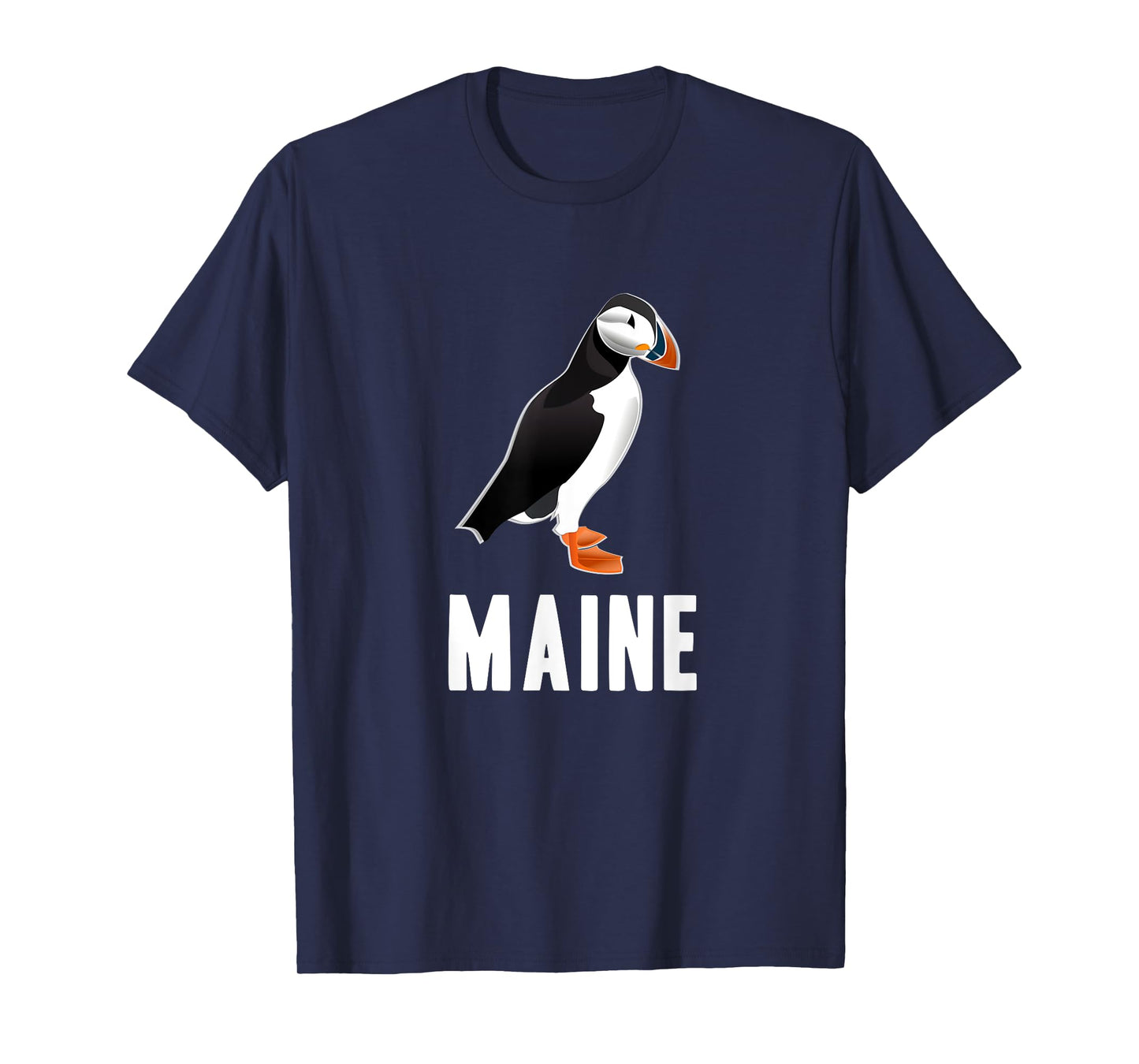 Puffin Bird Watching in Maine Souvenir Gift T-Shirt