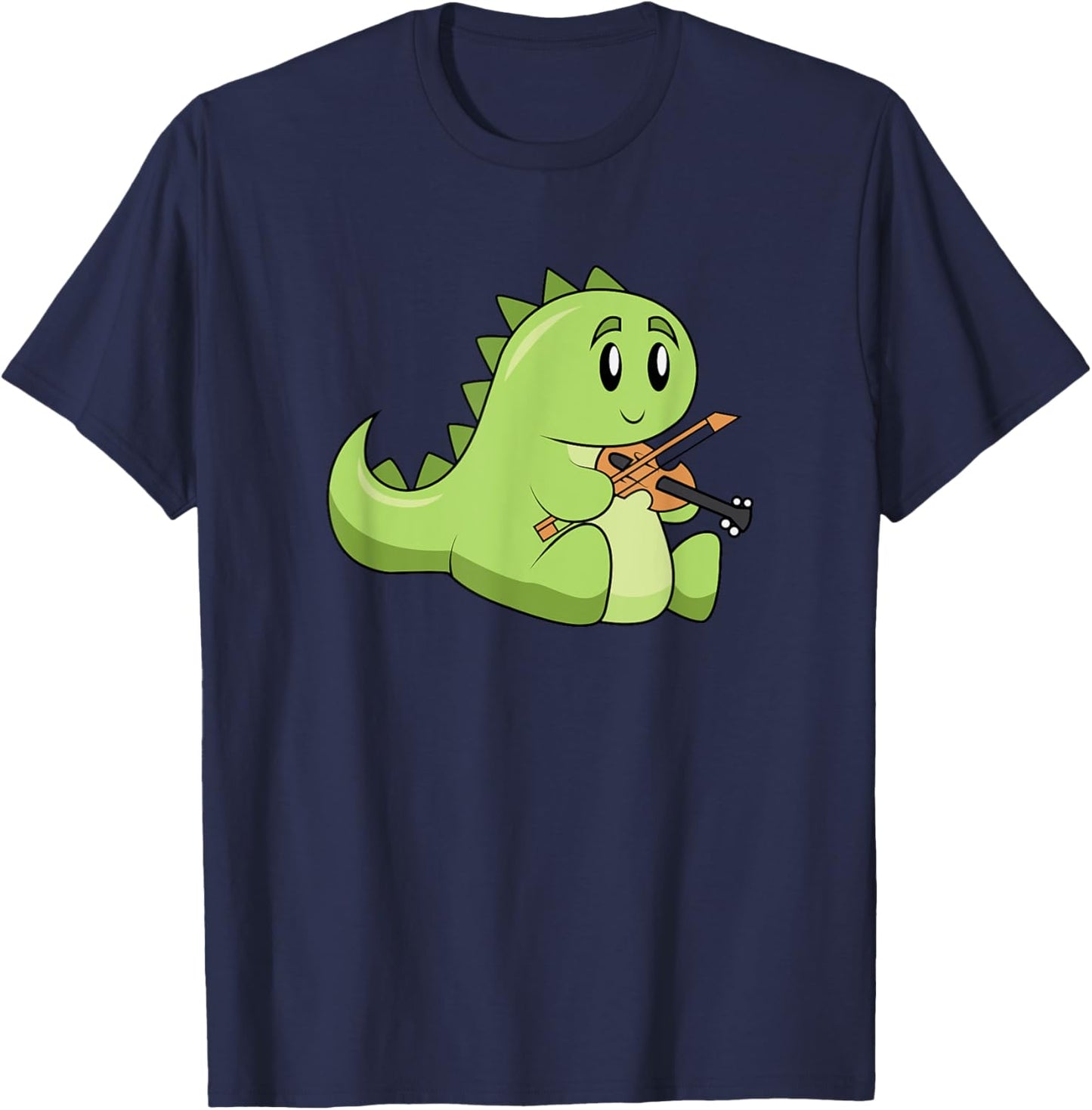 Dinosaur Violin Shirt for Kids | Violinist Dino Orchestra T-Shirt