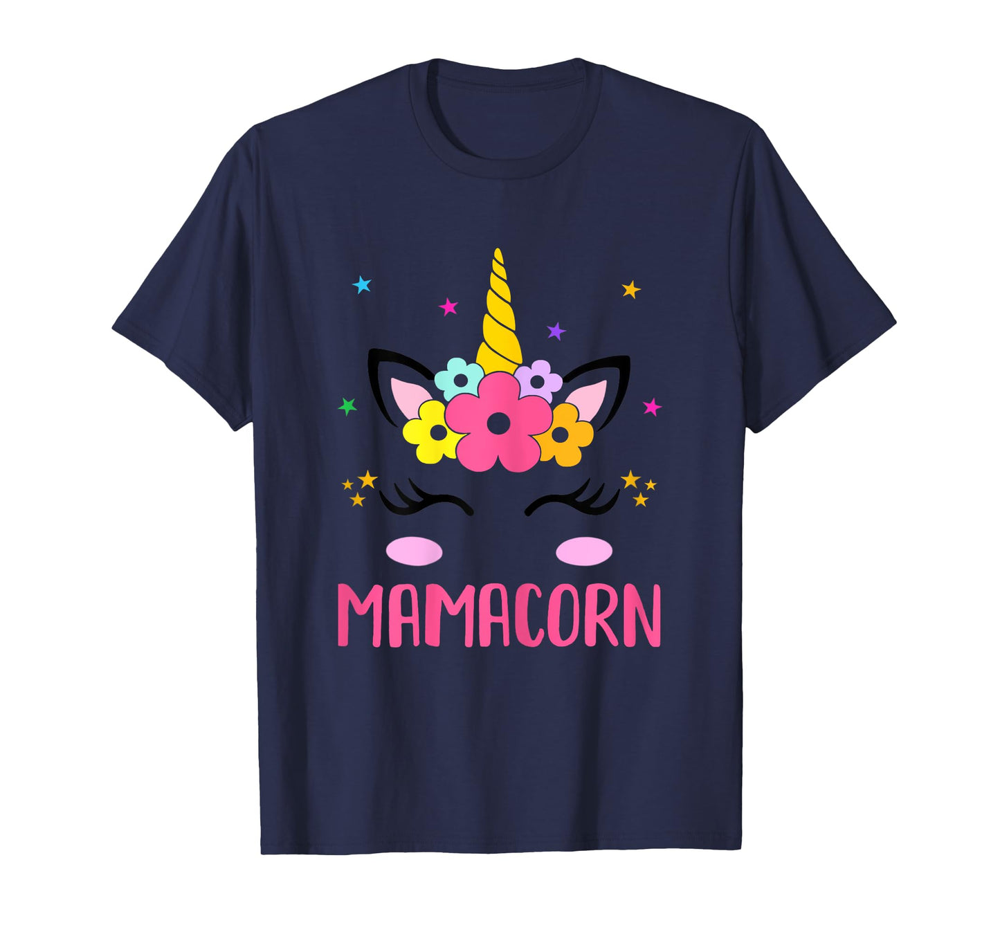 Funny Mamacorn Unicorn Costume Mom Mother's Day T-Shirt