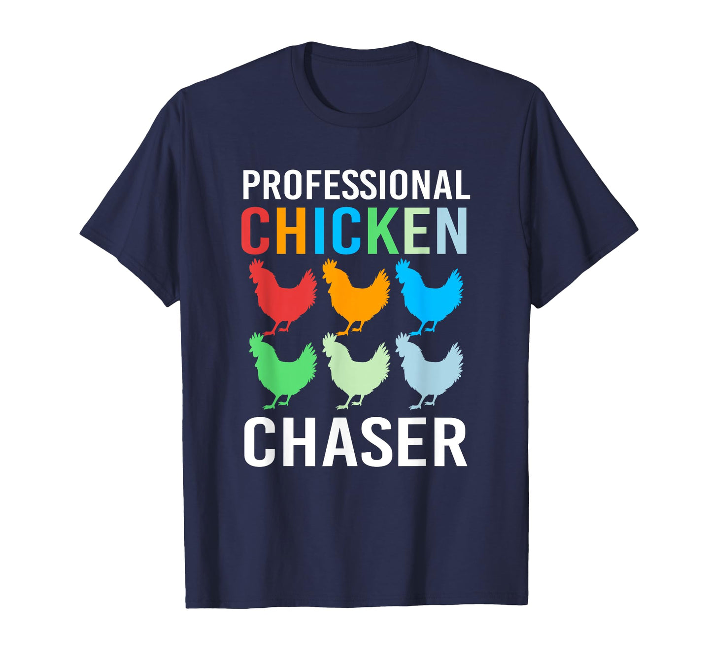 Funny Farm Professional Chicken Chaser For Kids T-Shirt
