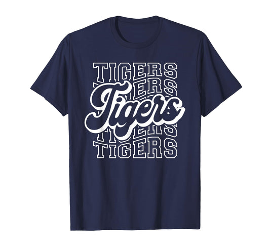 Tigers Sports Mascot - For Tigers Team Football Baseball T-Shirt