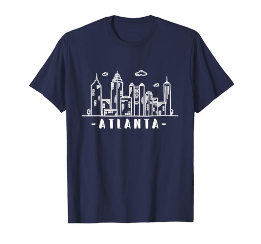 Atlanta Georgia Skyline ATL T-Shirt