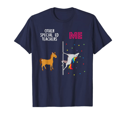Special Ed Teacher Unicorn Others You Men Women T-Shirt