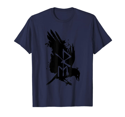 Crow Raven Norse Mythology Viking Vikings lover T-Shirt