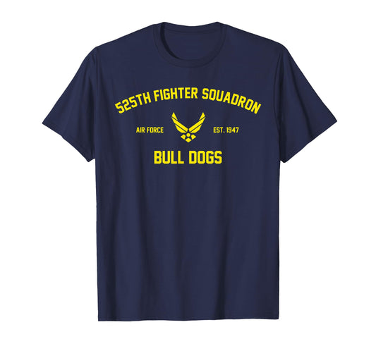 525th Fighter Squadron Bull Dogs T-Shirt