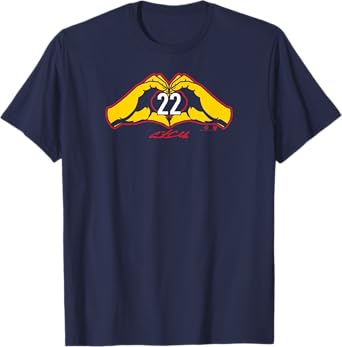 Caitlin Clark: Heart 22 - Indiana Basketball T-Shirt