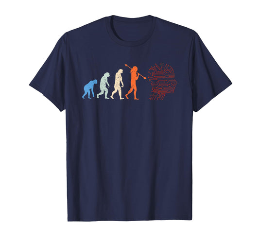 Artificial Intelligence Evolution - Funny AI Evolution T-Shirt