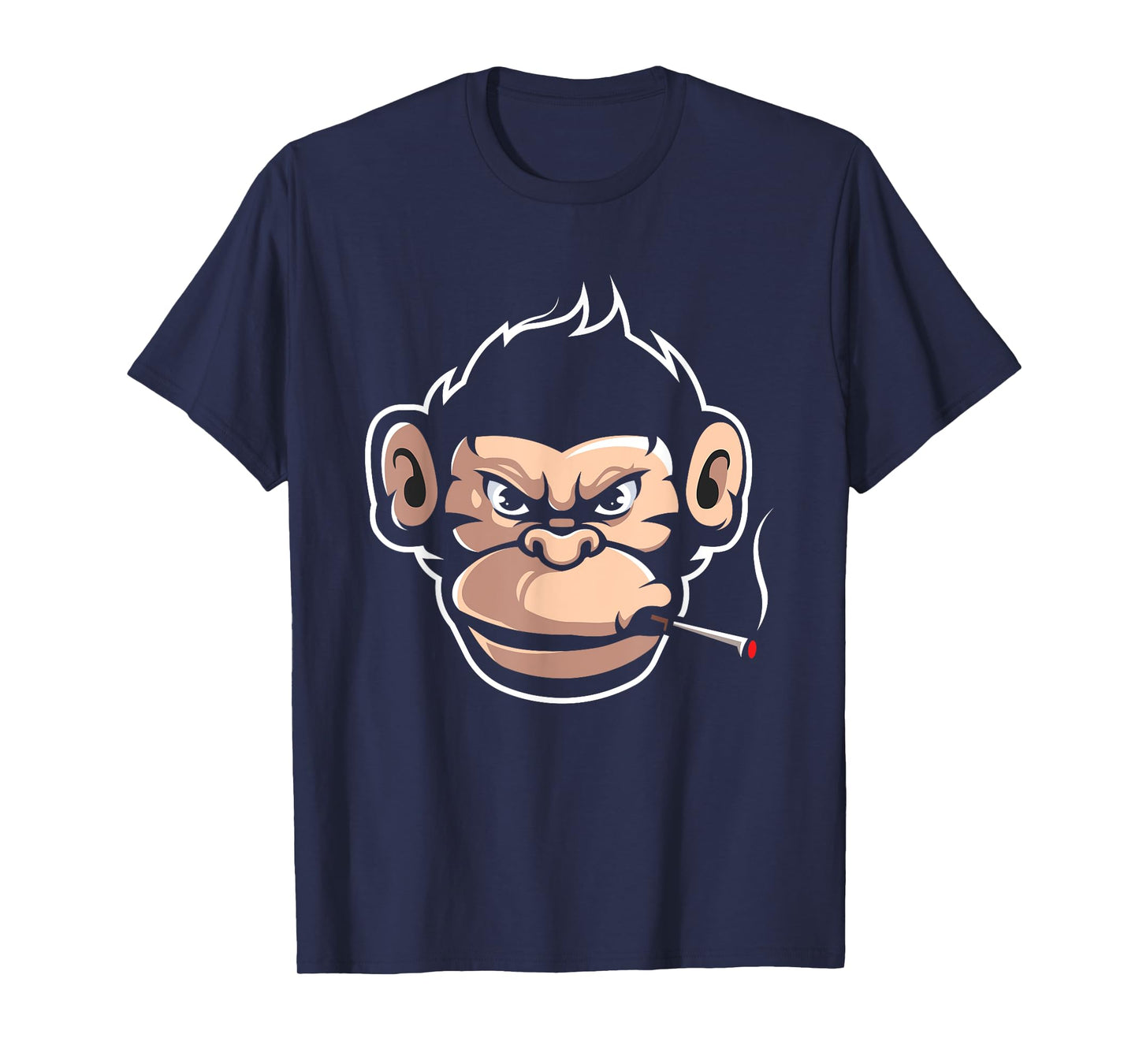 Monkey Smoking Cigarettes T-Shirt