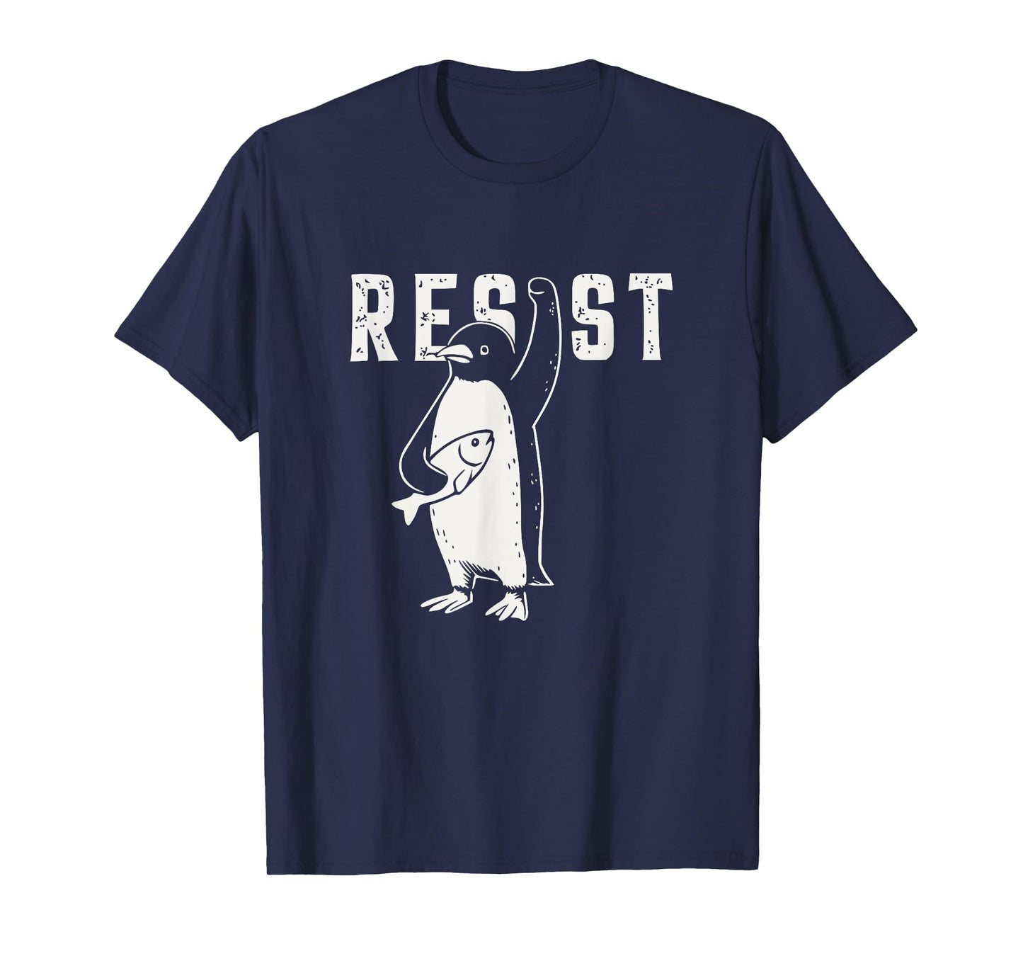 Vintage Resist Penguin T-Shirt