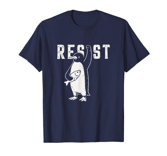 Vintage Resist Penguin T-Shirt