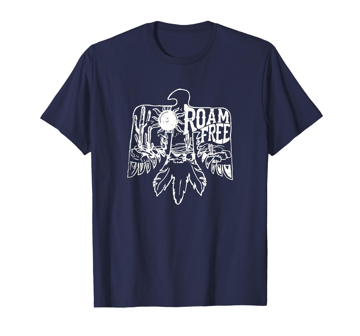 Camping Life Desert Thunderbird Roam Free T-Shirt
