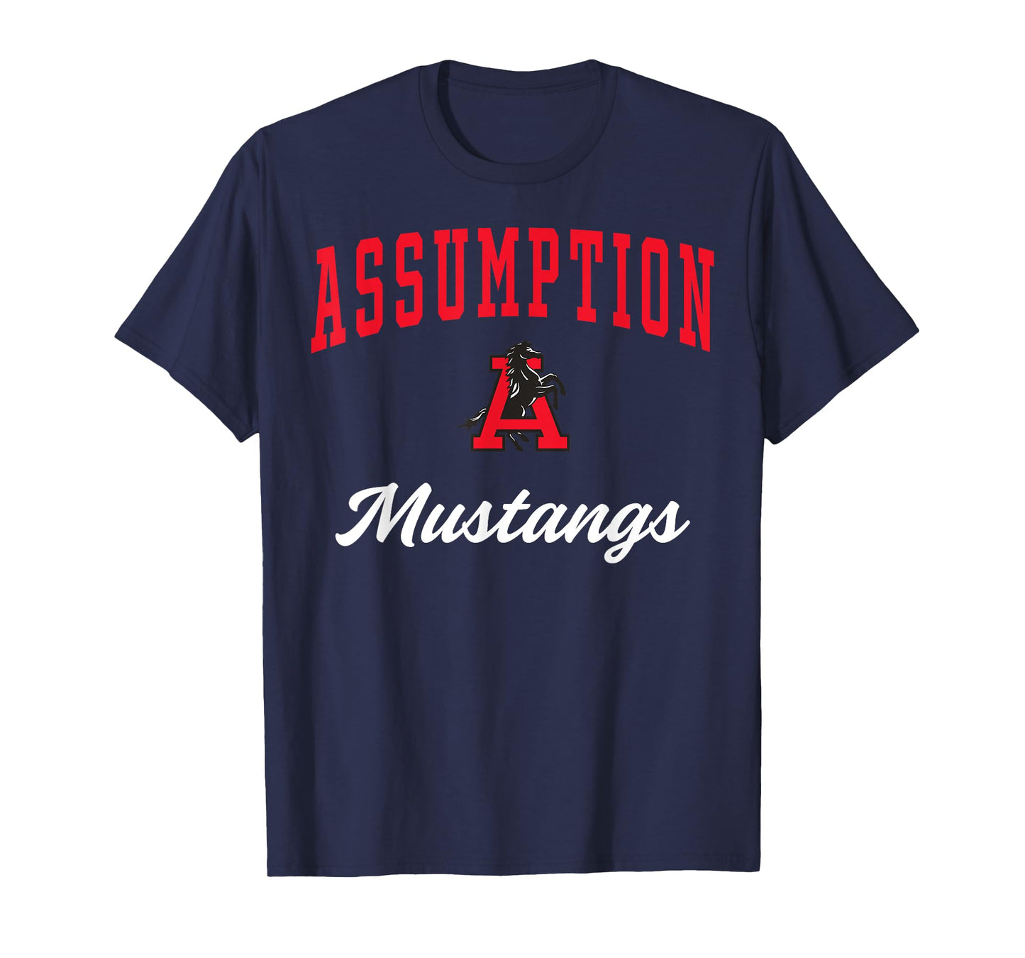 Assumption High School Mustangs T-Shirt C3 T-Shirt