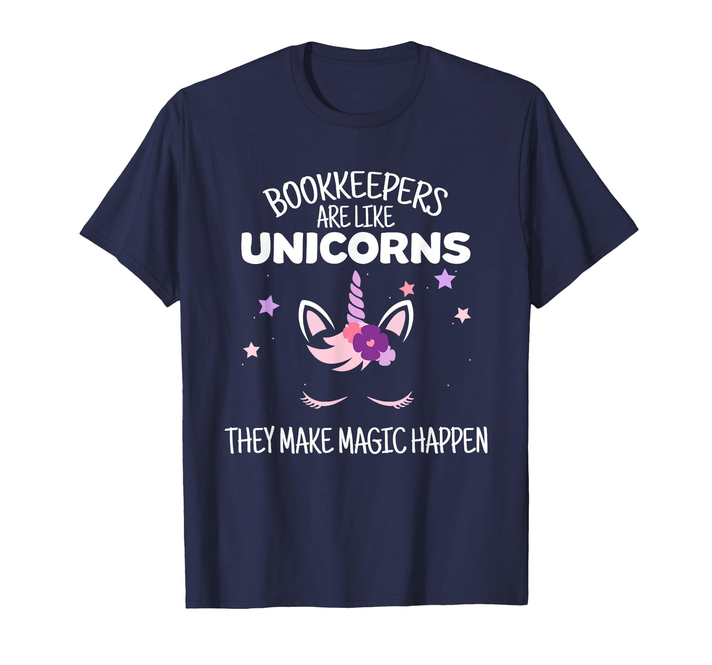 Unicorn Bookkeeper Gift, Bookkeeper T-Shirt