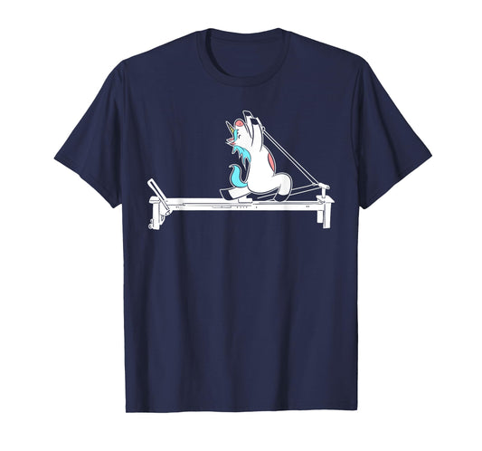 Pilates Unicorn Fitness Exercise Training Meditation T-Shirt