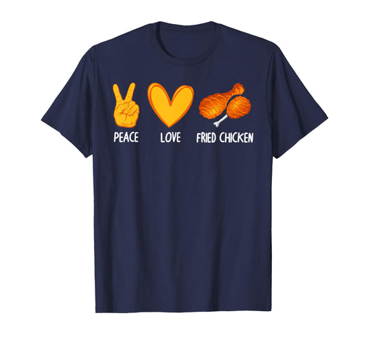 Cute Fried Chicken Design For Men Women Fried Chicken Lover T-Shirt