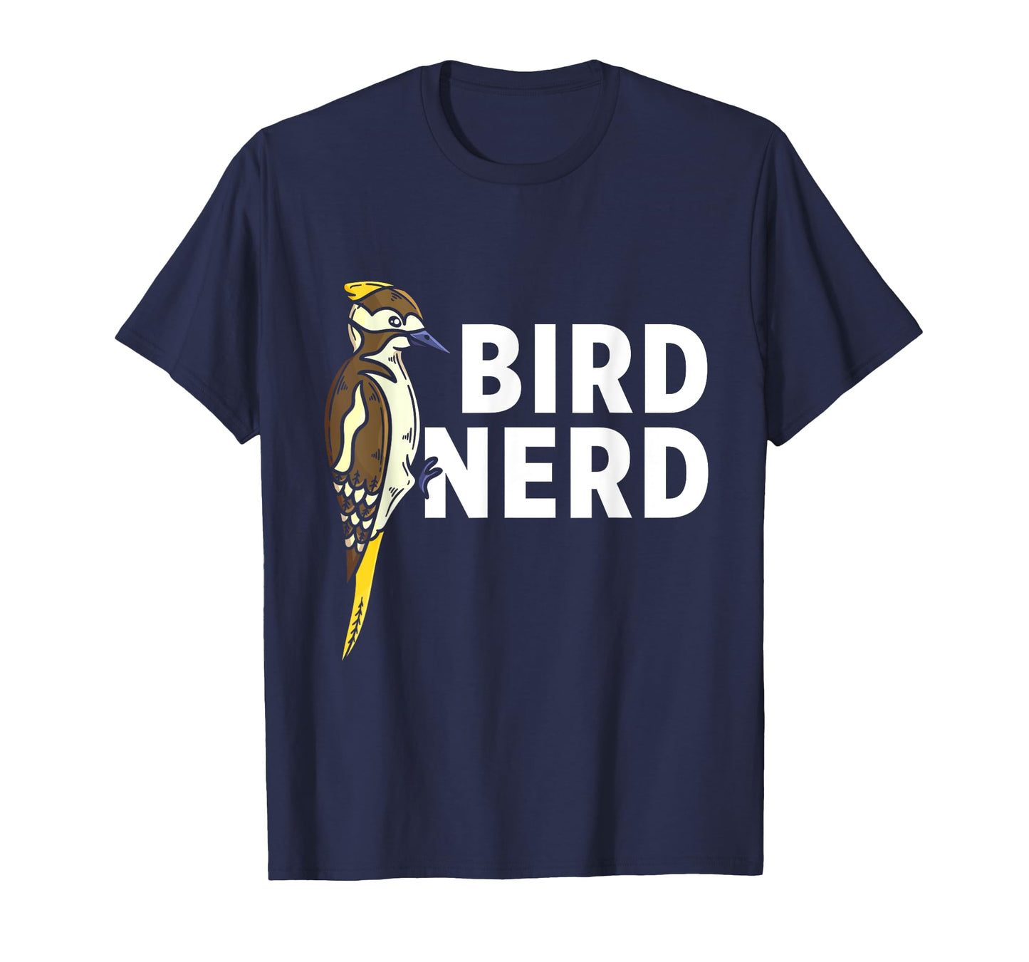 Bird Woodpecker Nerd Birds Watching Lover Watcher Birding T-Shirt
