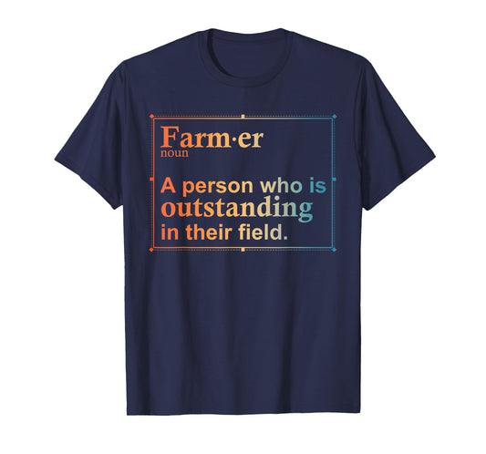Best Farmer Art For Men Women Cattle Cow Farm Lover Farming T-Shirt