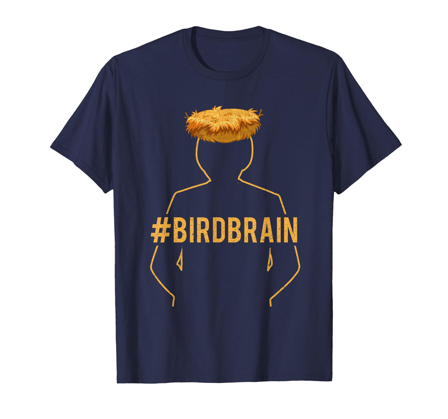 Funny Ornithology Bird Lover Bird Brain Design T-Shirt