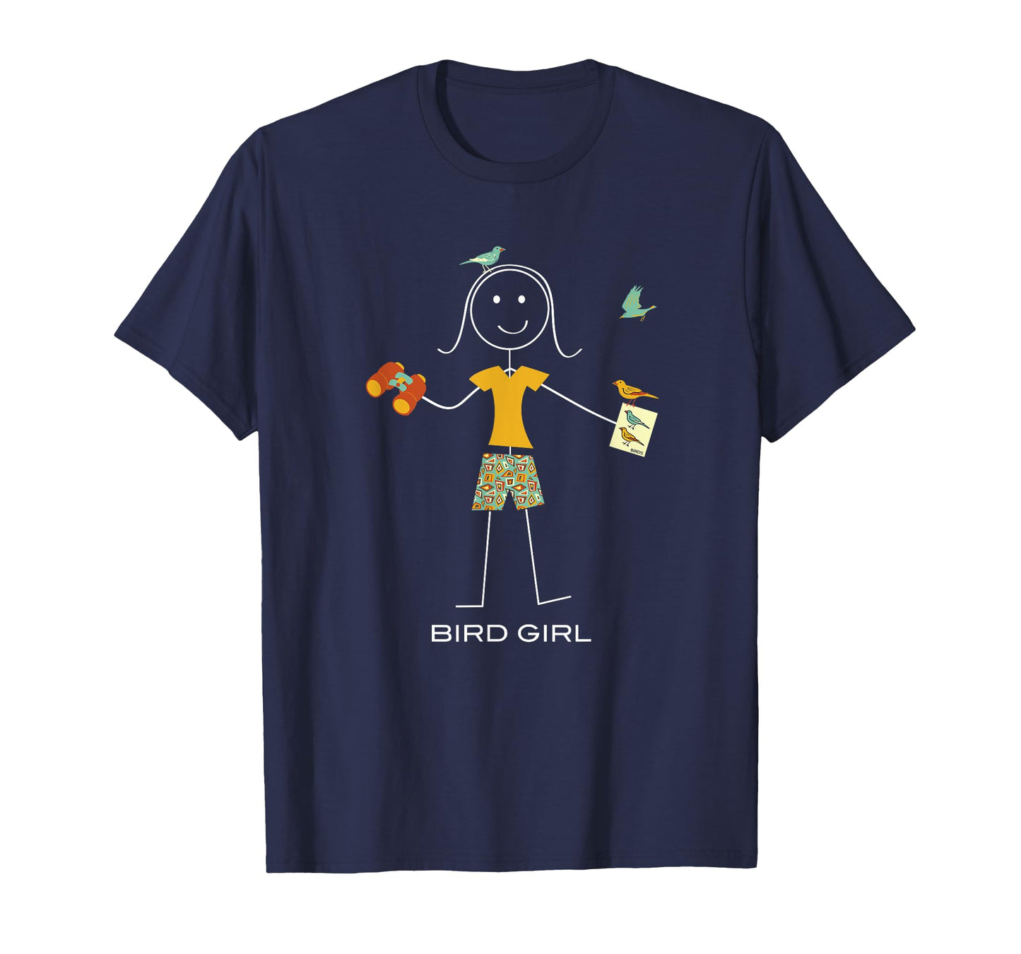Funny Womens Birding, Girls Birdwatching T-Shirt
