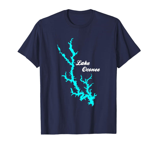 Minimalist Lake Oconee - Georgia T-Shirt