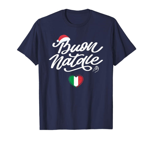 Buon Natale Italian Family Christmas, Italy Pride Holiday T-Shirt