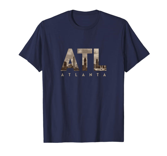 Stunning Atlanta ATL City Skyline T-Shirt