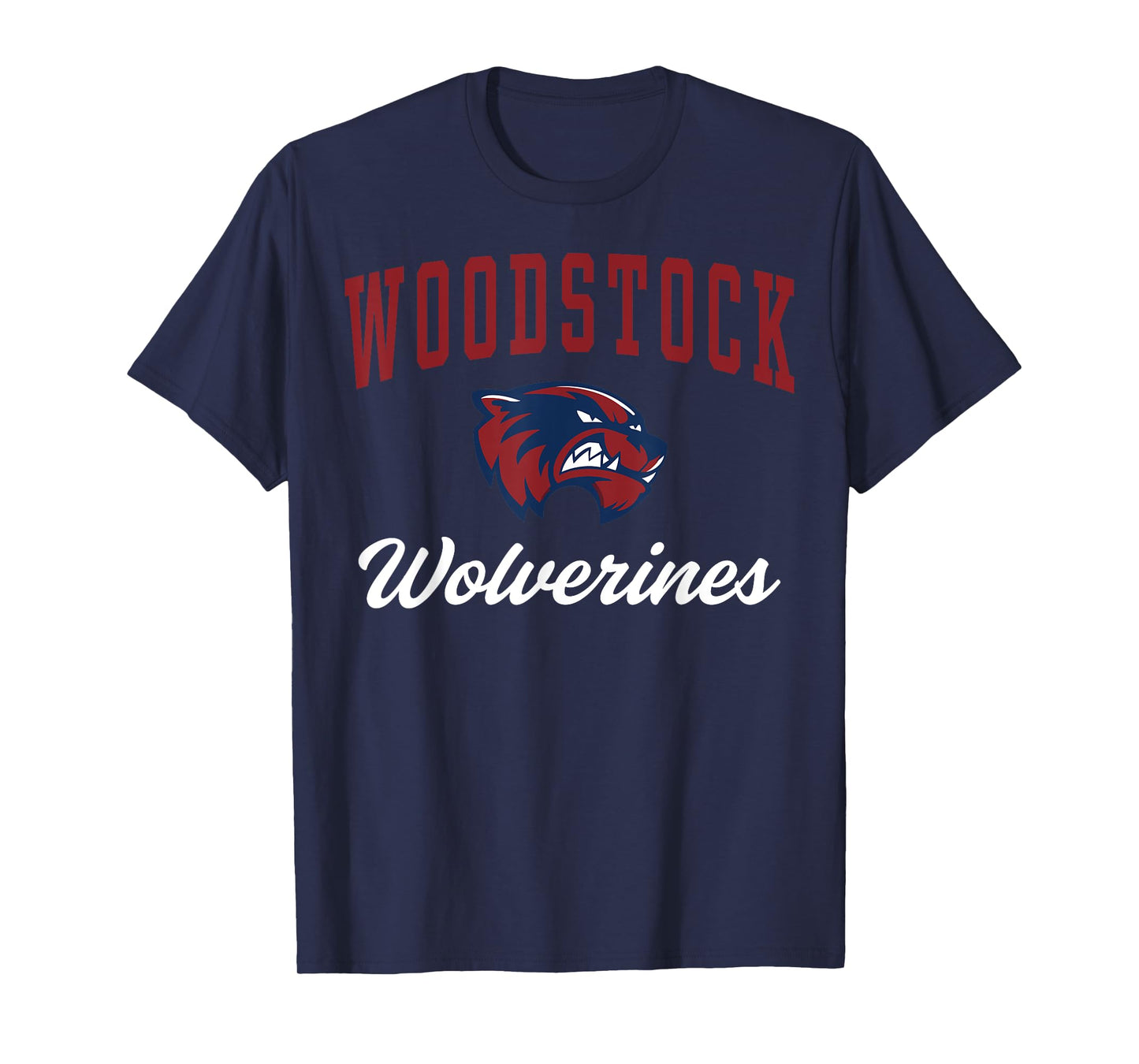 Woodstock High School Wolverines T-Shirt C3 T-Shirt