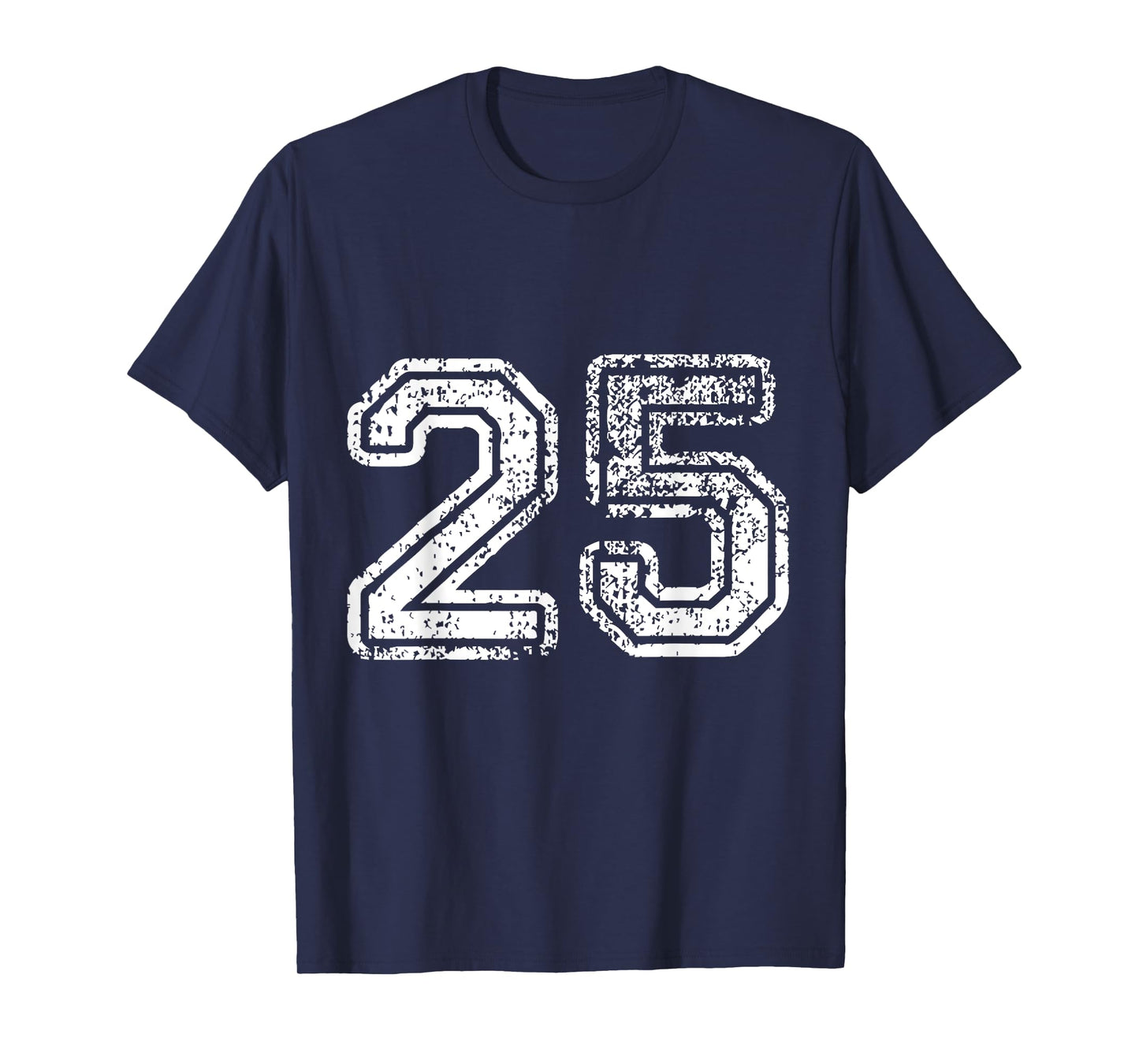 Distressed Number 25 Jersey T-Shirt T-Shirt