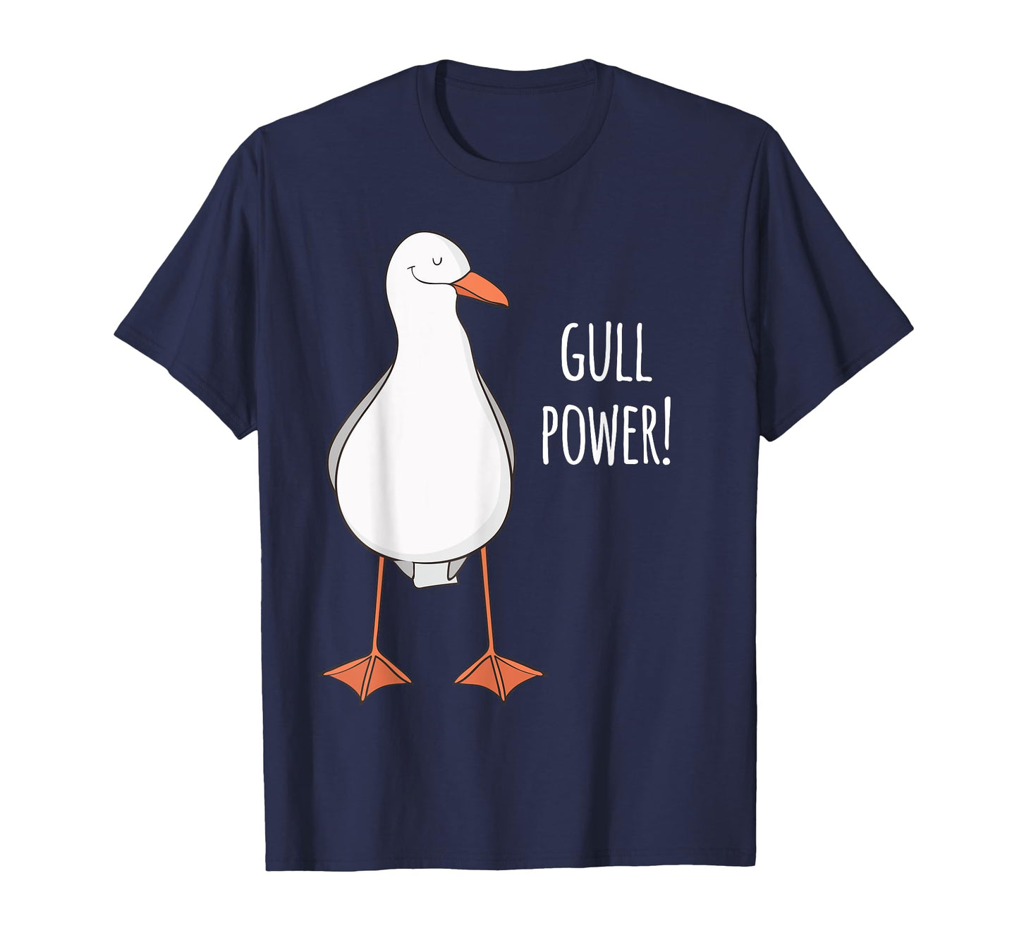 Gull Power Girl Motivational Funny Seagull T Shirt T-Shirt