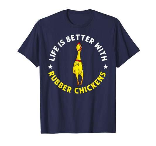 Rubber Chicken Game Funny Animals Toy T-Shirt