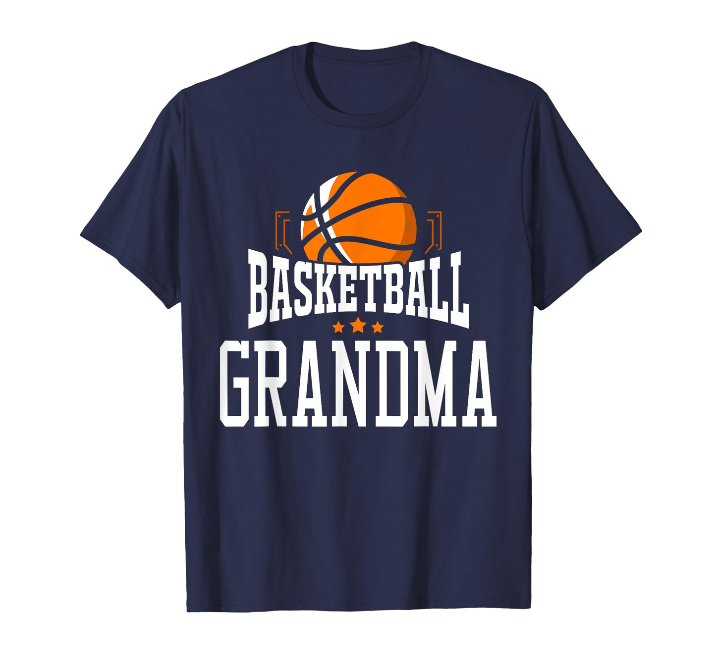 Basketball Grandma Team Sports Fan T-Shirt