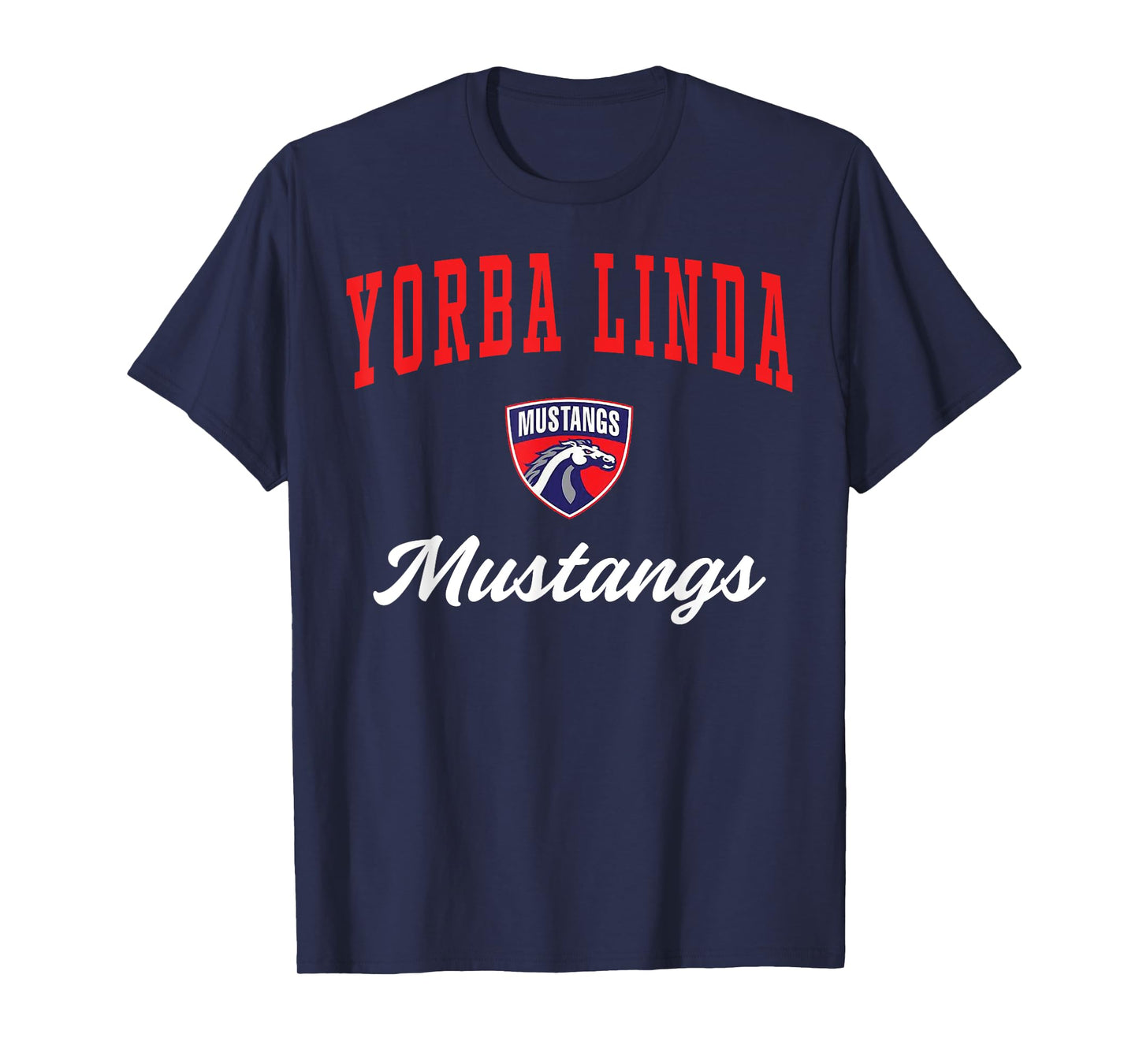 Yorba Linda High School Mustangs T-Shirt C3 T-Shirt