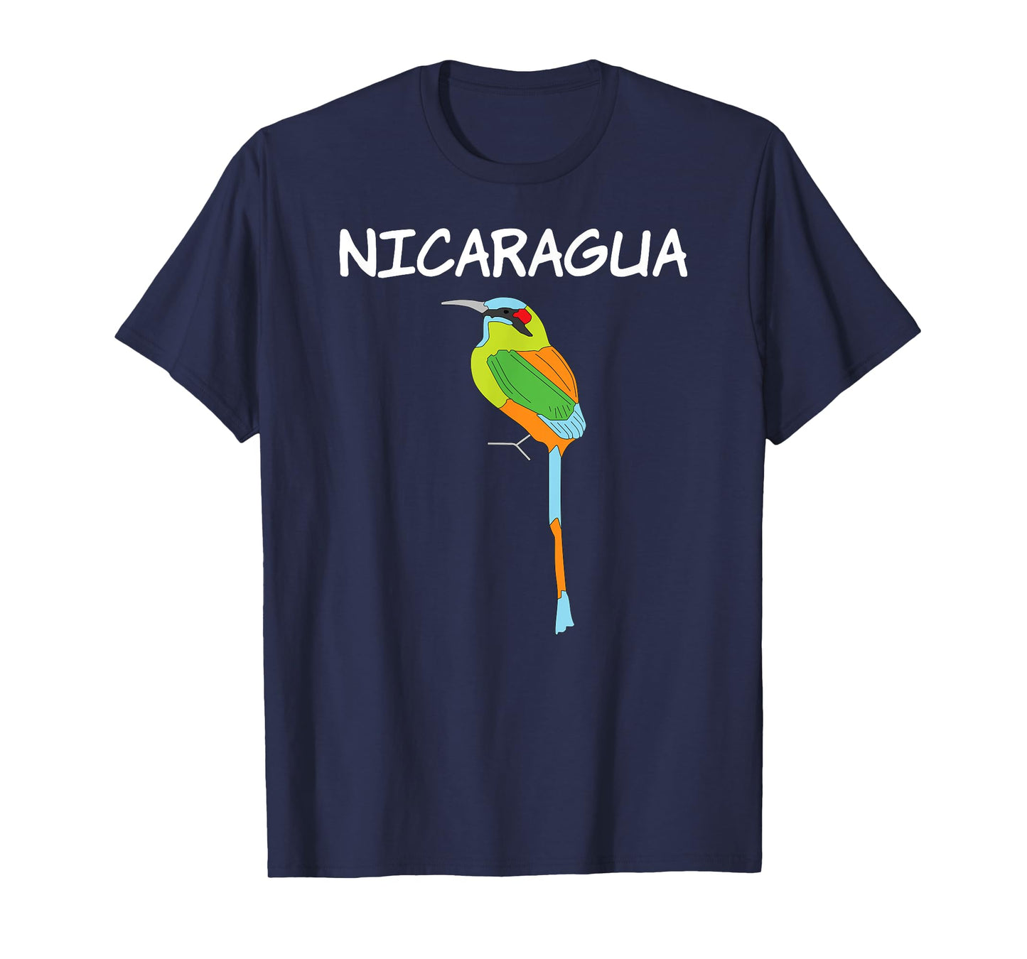 Nicaragua Nicaraguan Bird Central America Guardabarranco T-Shirt