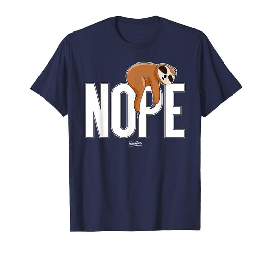 Men Nope Sloth T-Shirt