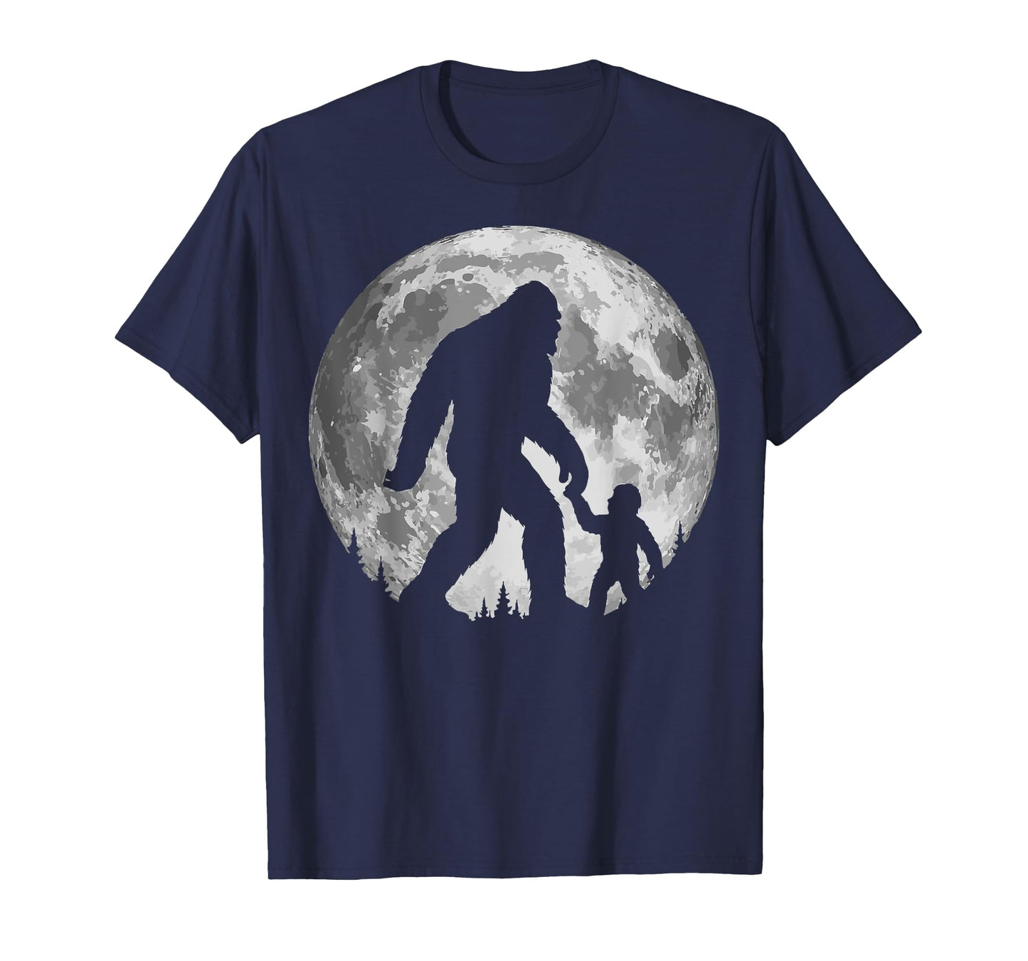 Bigfoot Son Father's Day Matching T-Shirt