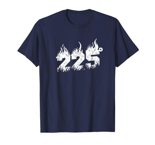 225 degrees - Barbecue Grill and smoke T-Shirt