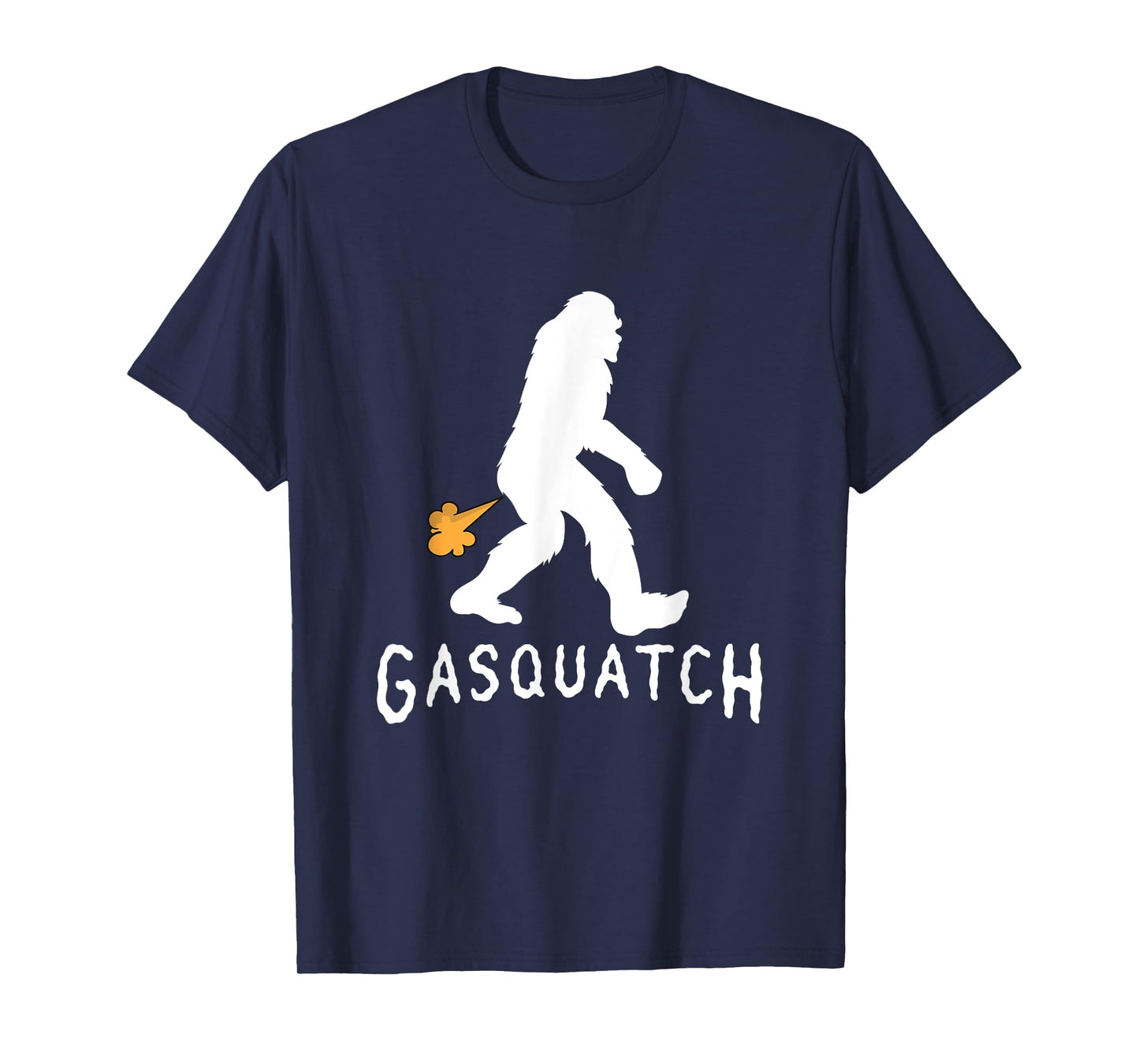 Gasquatch Funny Bigfoot Farting Gassy Sasquatch Fart T-Shirt