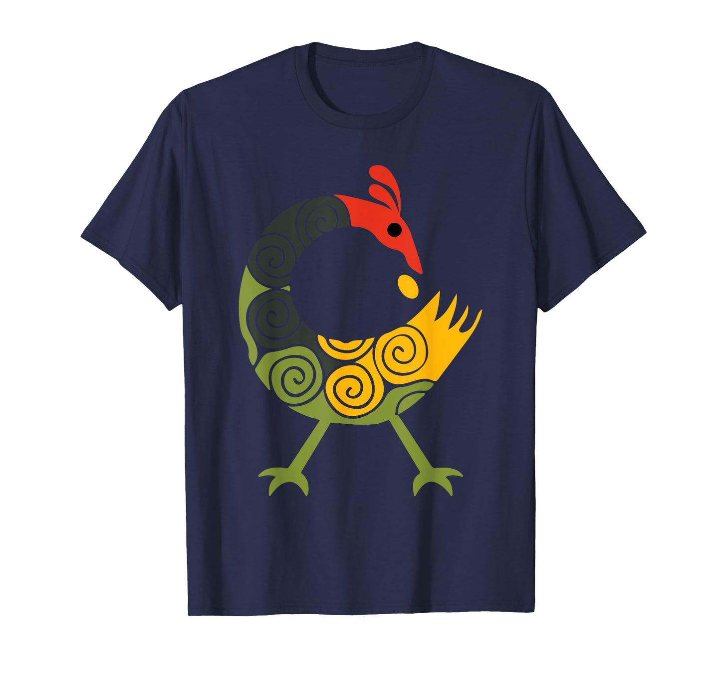 Bird Adinkra Symbol Ghana Sankofa Black History T-Shirt